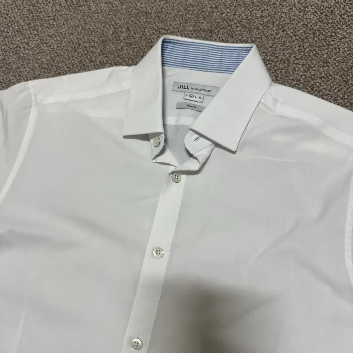M 질스튜어트 화이트 셔츠 슬림핏 상품이미지2