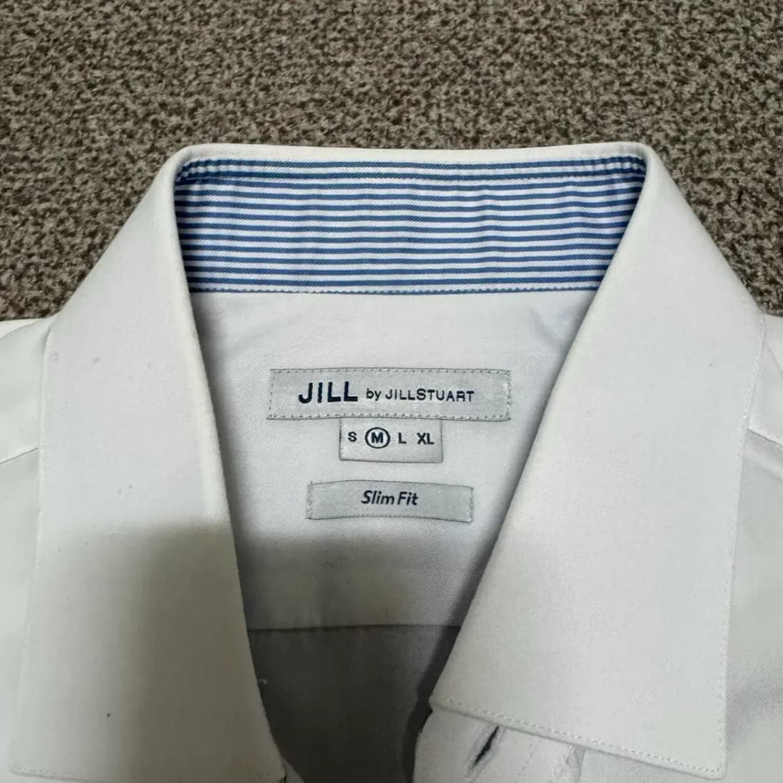 M 질스튜어트 화이트 셔츠 슬림핏 상품이미지3