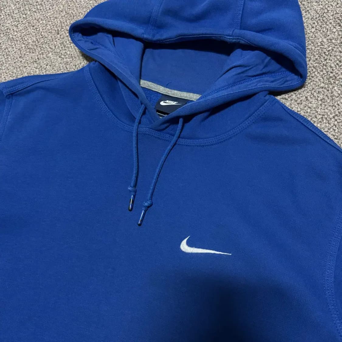 L 나이키 블루 후드티 상품이미지2