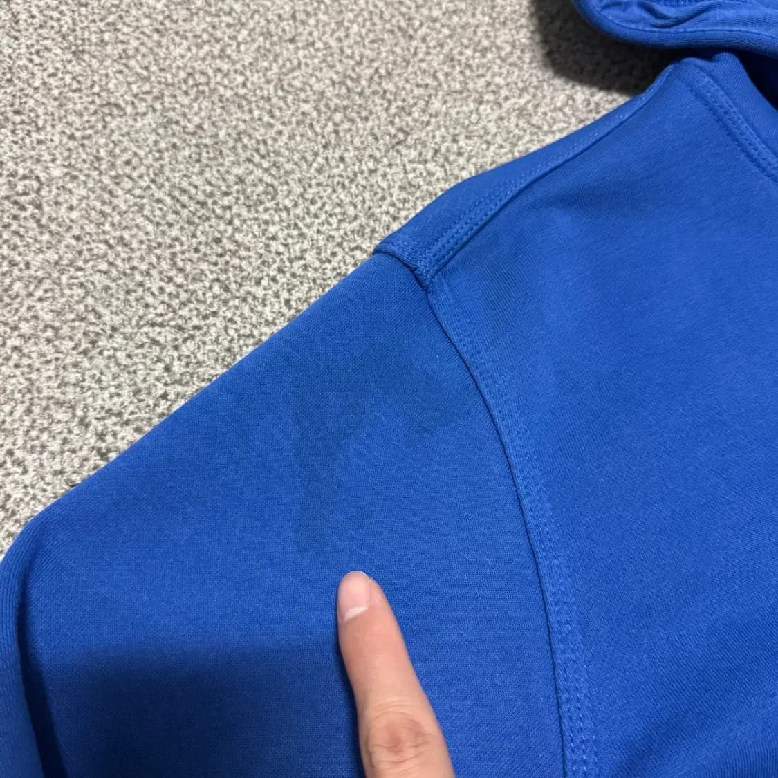 L 나이키 블루 후드티 상품이미지4