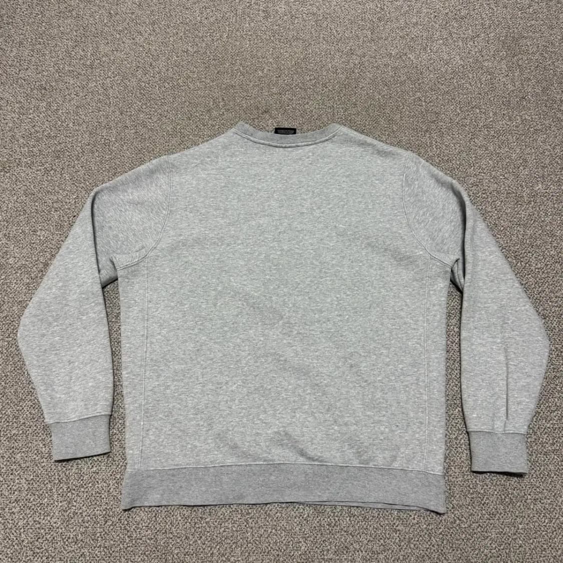 L 나이키 맨투맨 티셔츠 회색 상품이미지5