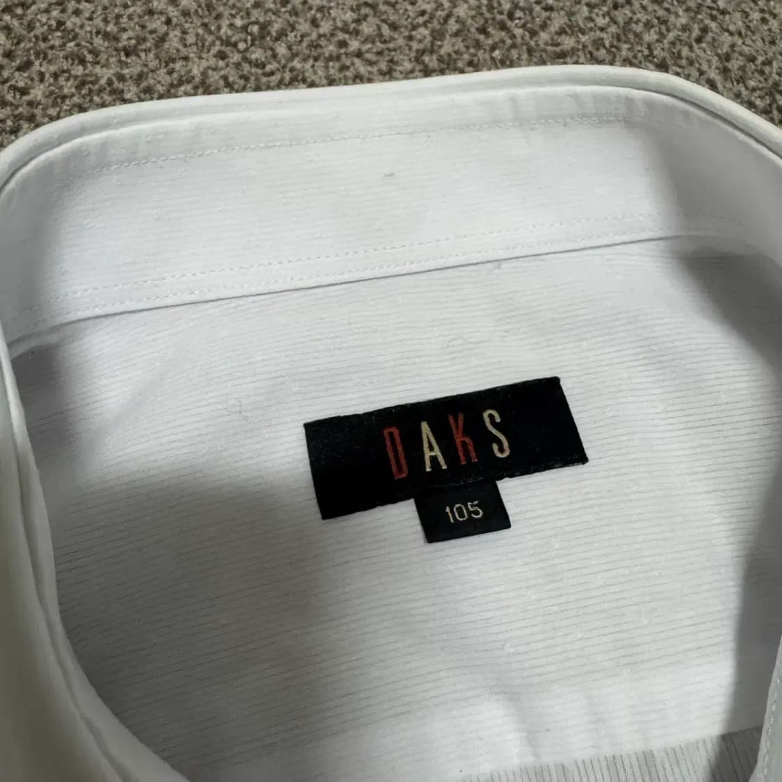 105 닥스 화이트 셔츠 상품이미지4