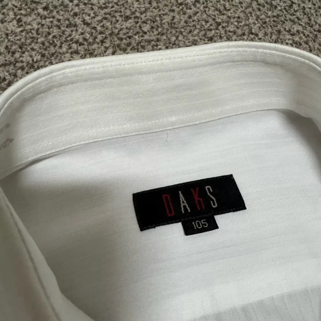 105 닥스 화이트 셔츠 상품이미지4