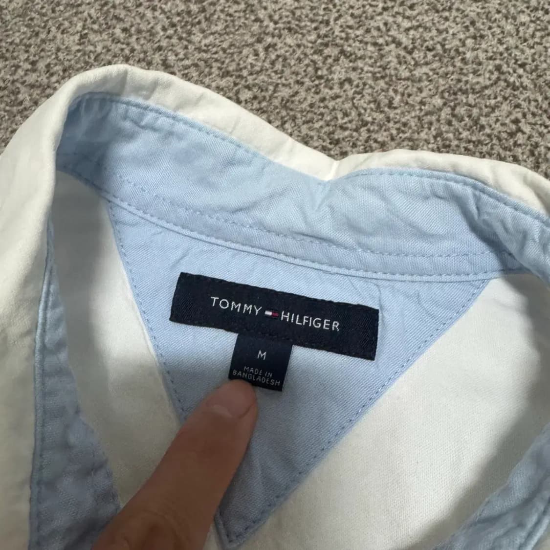 M 타미힐피거 화이트 셔츠 상품이미지4