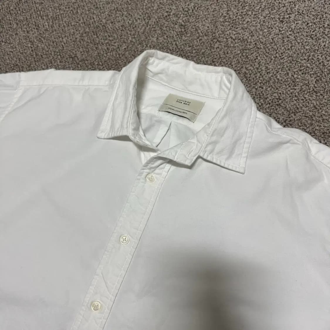 M 라퍼지스토어 화이트 셔츠 상품이미지2