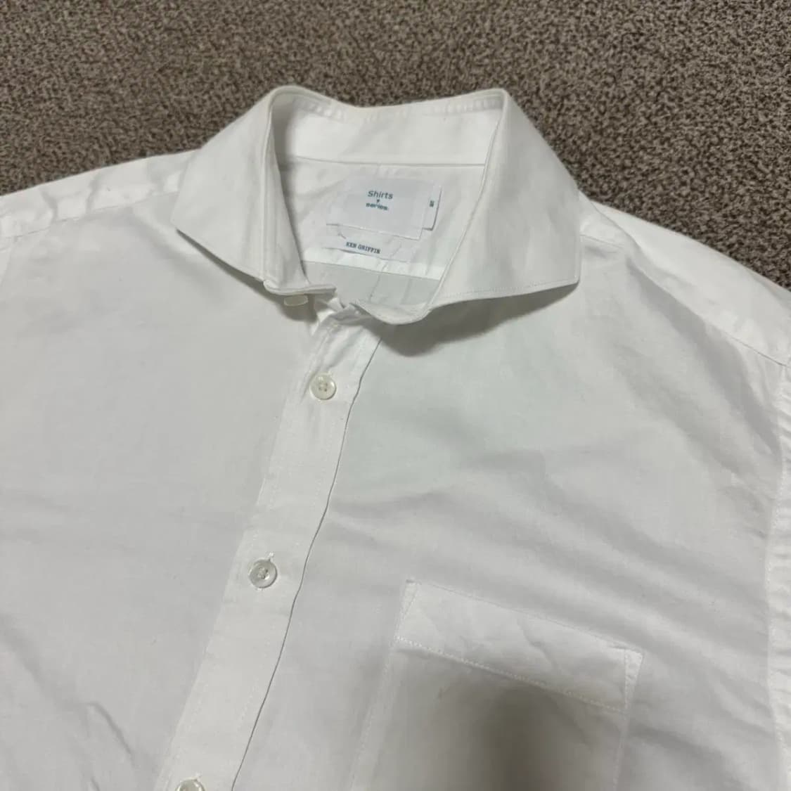 105 시리즈 화이트 셔츠 상품이미지3