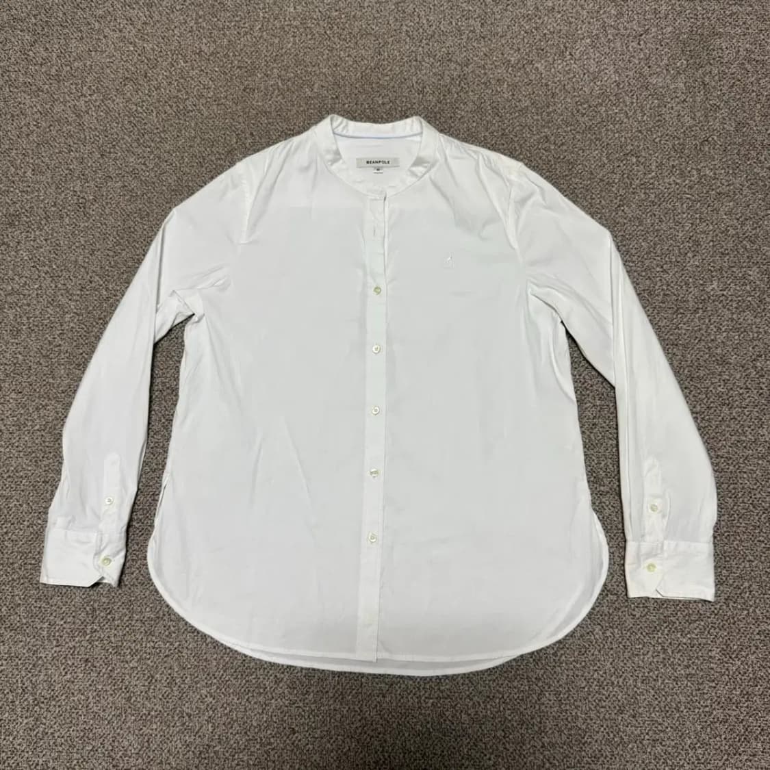 95 빈폴 헨리넥 긴팔 셔츠 화이트 상품이미지1