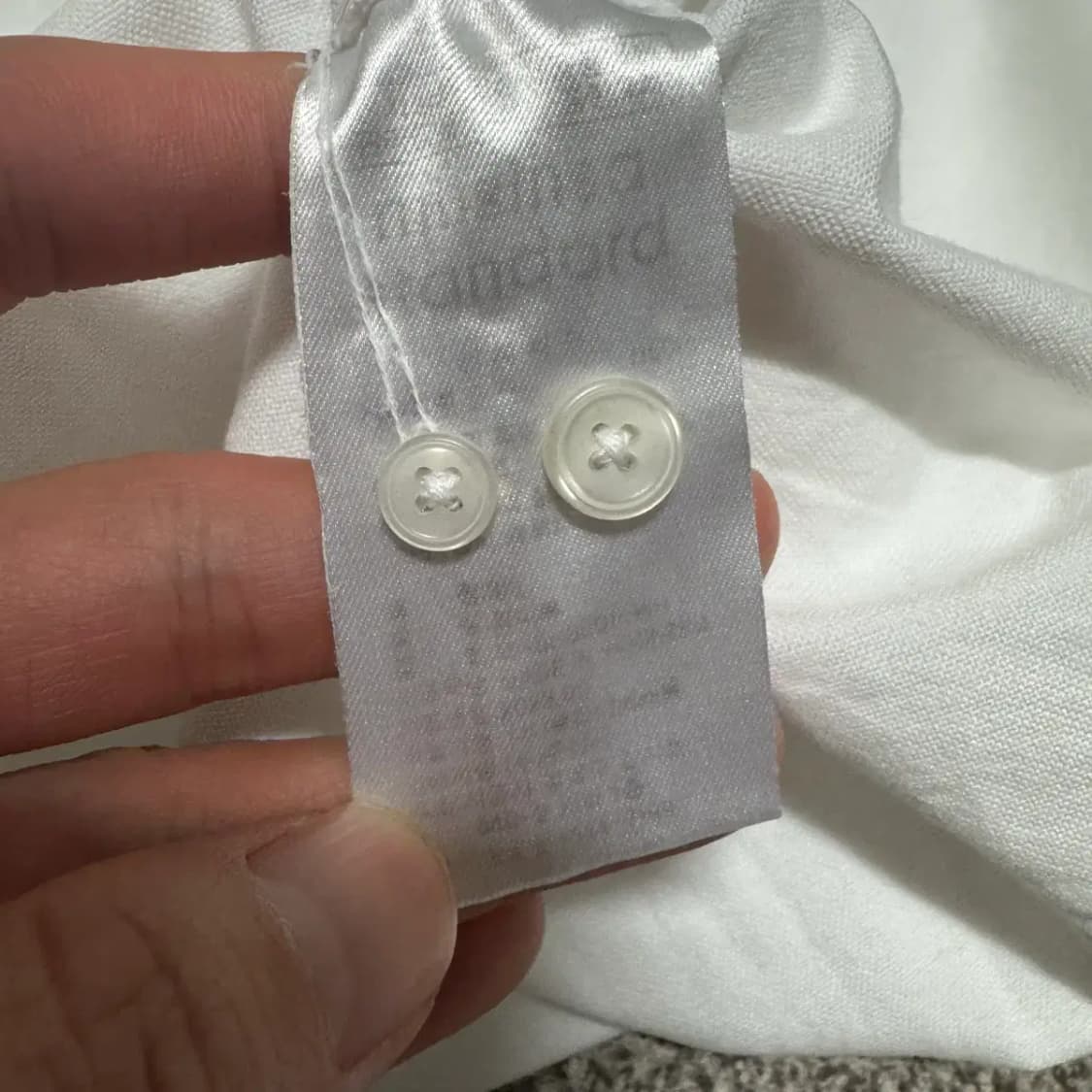 3xl 무신사스탠다드 화이트 셔츠 레귤러핏 상품이미지6