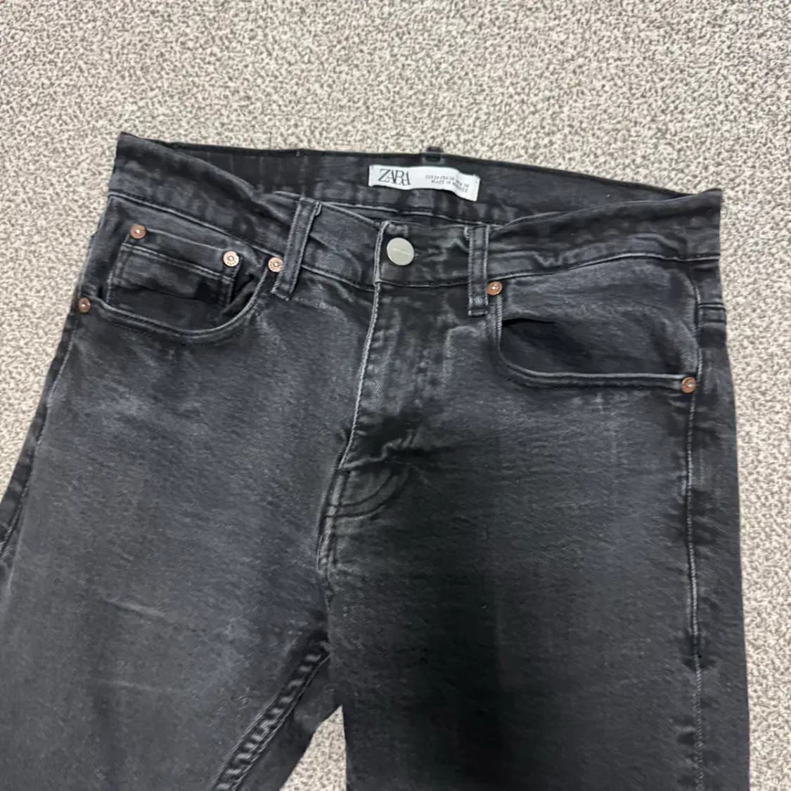 30 자라 흑청바지 여성 상품이미지5