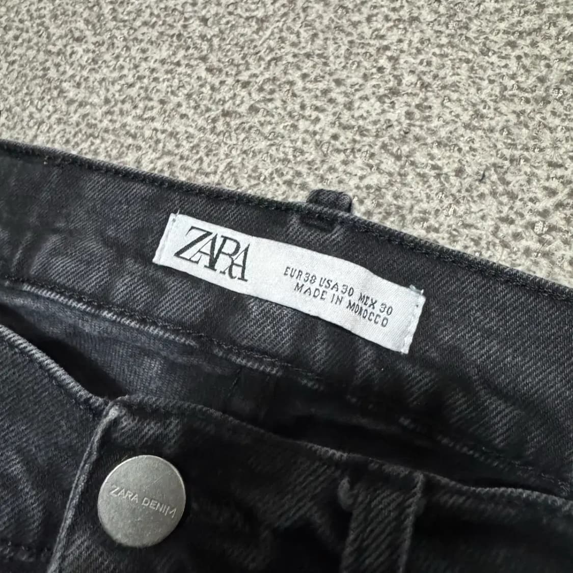 30 자라 흑청바지 여성 상품이미지6