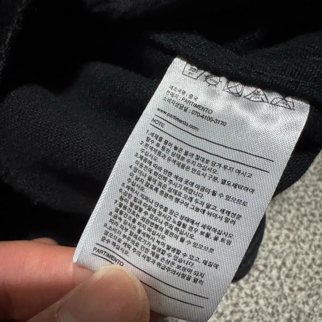 M 파르티멘토 흑청 데님 자켓 상품이미지4