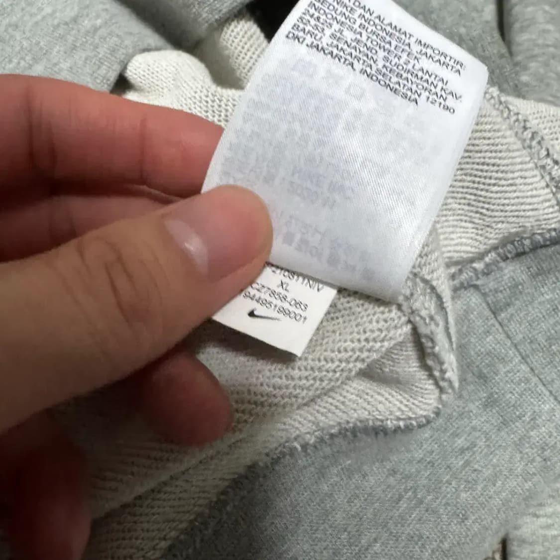 XL 나이키 후드티 상품이미지6