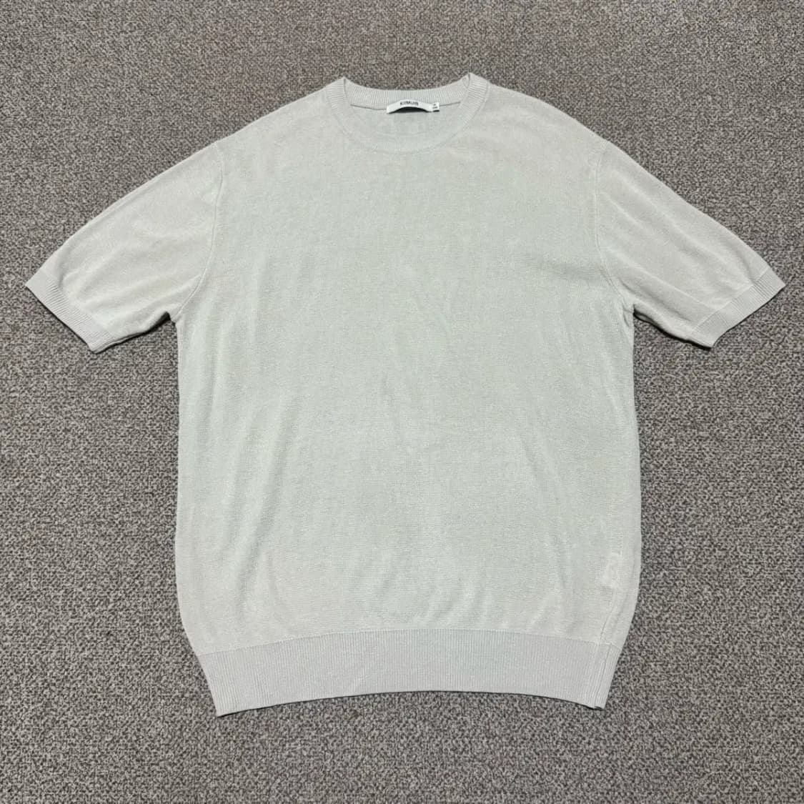 M 키뮤어 반팔 니트 상품이미지1