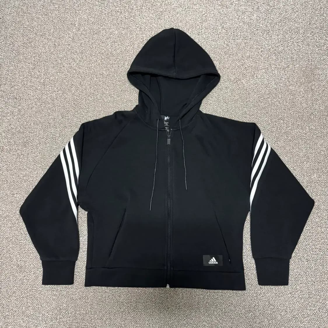 S 아디다스 후드집업 여성 상품이미지1