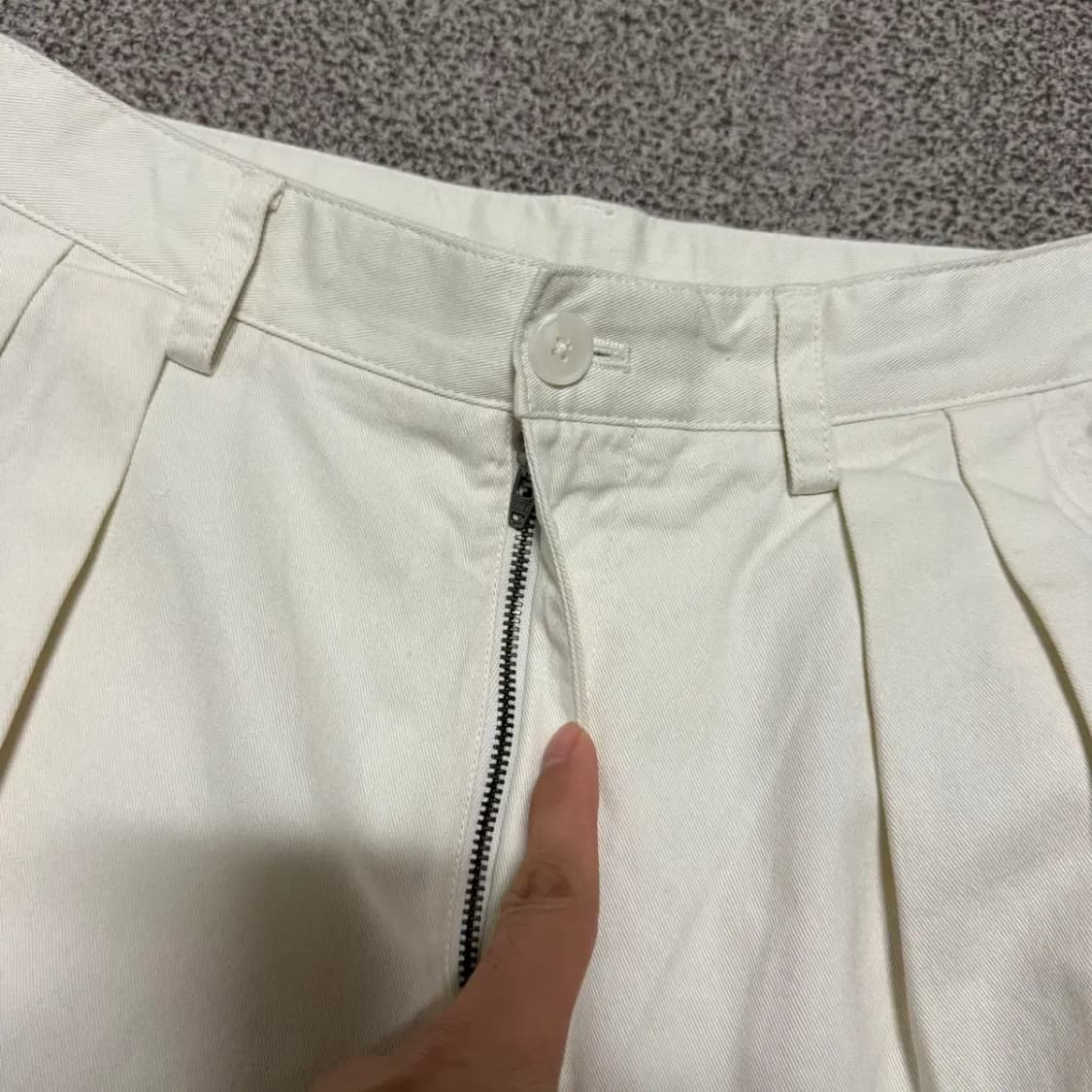 27 무신사스탠다드 와이드 면바지 상품이미지3