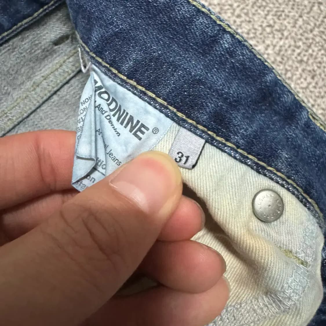 31 모드나인 청바지 상품이미지8