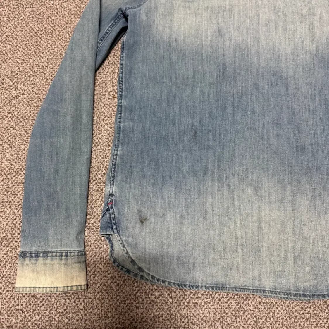 Xs 타미힐피거 데님 셔츠 여성 상품이미지7