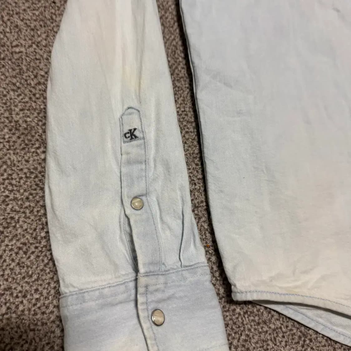 L 캘빈클라인 데님 셔츠 상품이미지5