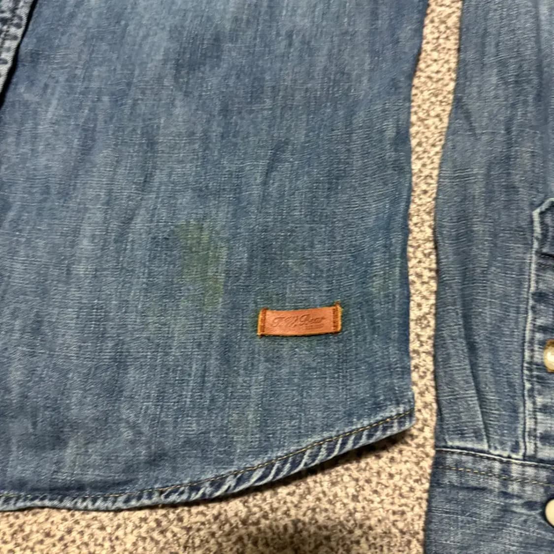 M 티니위니 데님 셔츠 여성 상품이미지2