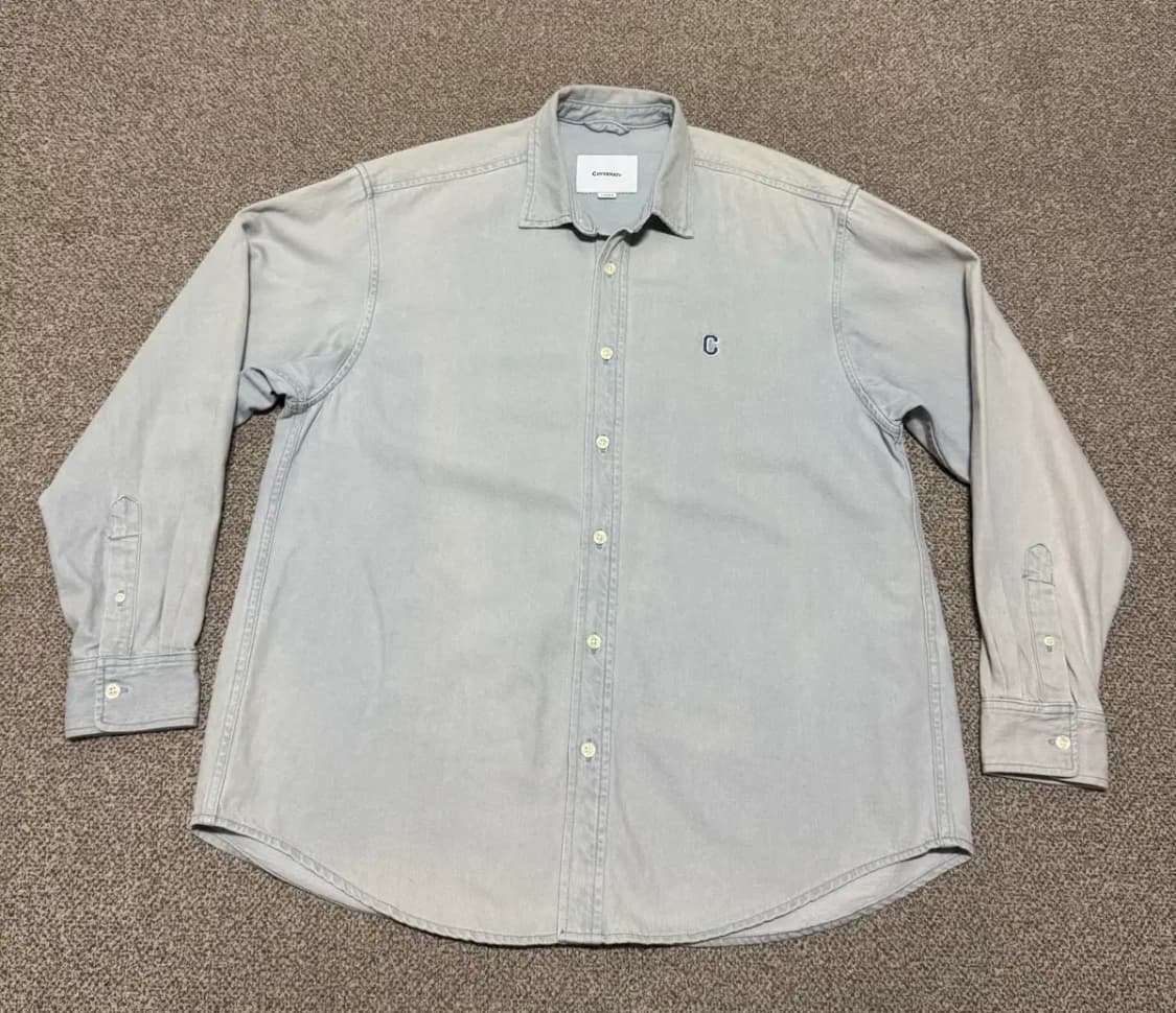 L 커버낫 데님 셔츠 상품이미지1