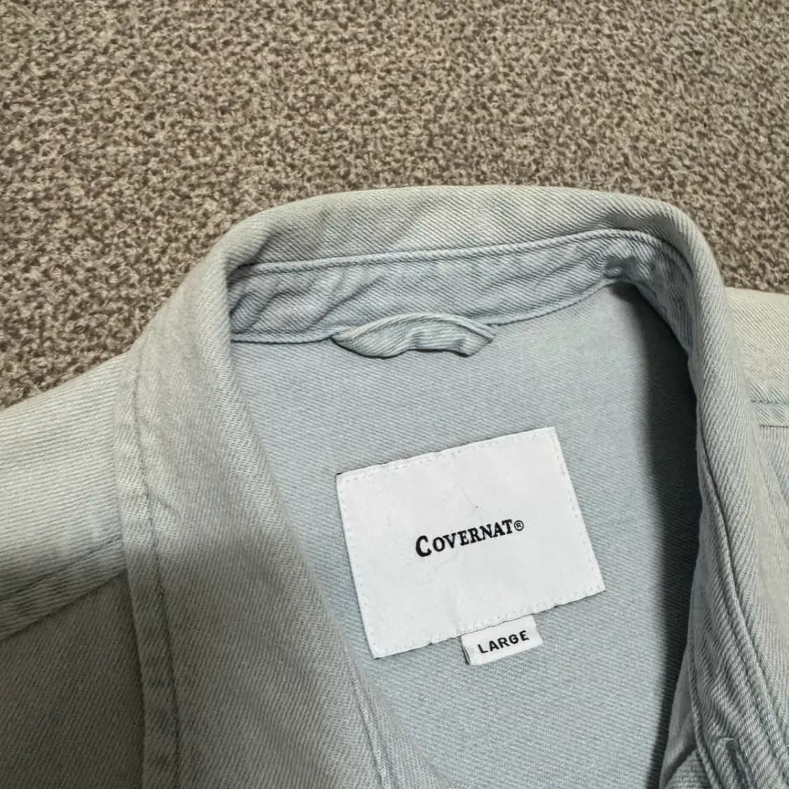 L 커버낫 데님 셔츠 상품이미지3