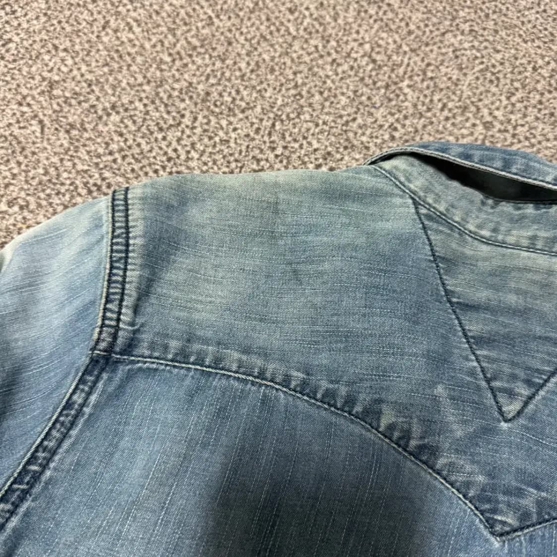 Xs 타미힐피거 데님 셔츠 상품이미지8