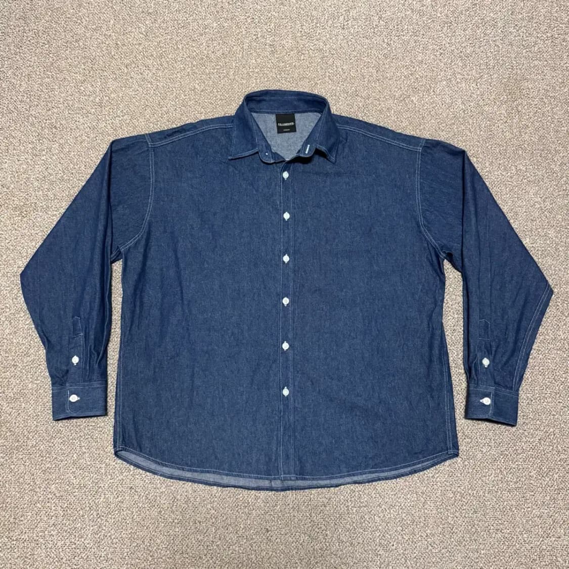 M 필루미네이트 데님 셔츠 상품이미지1