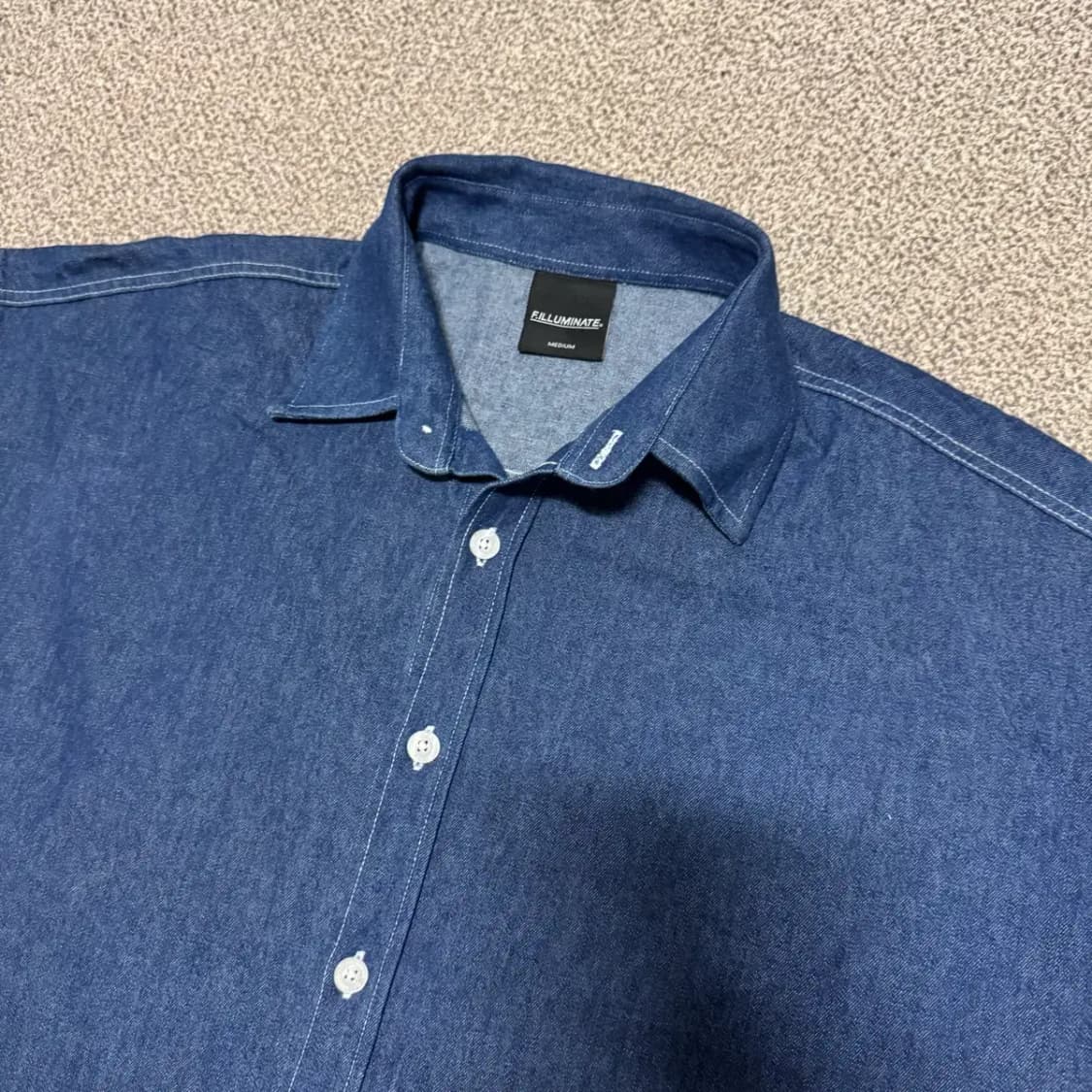 M 필루미네이트 데님 셔츠 상품이미지2