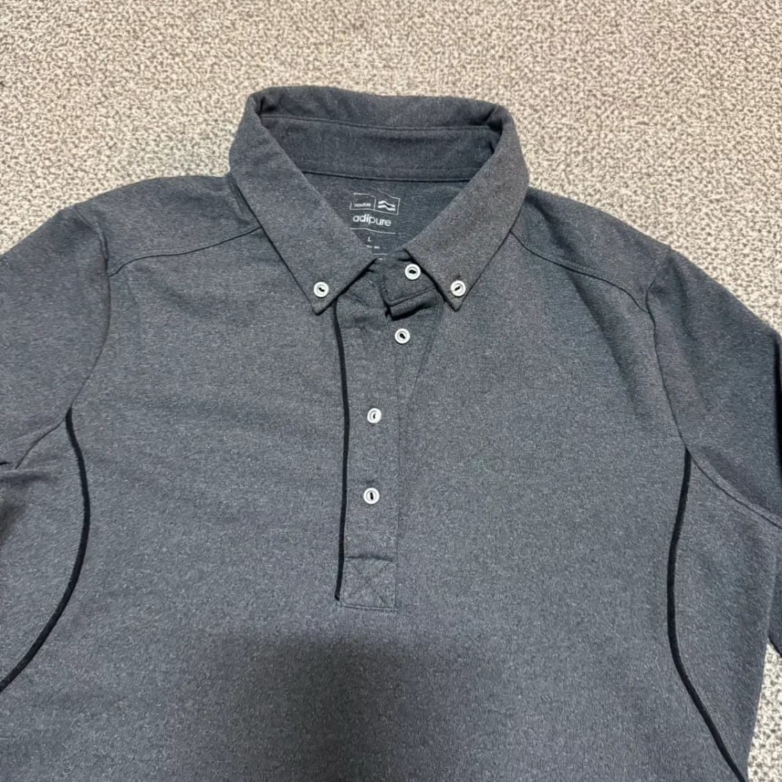 90 아디다스 아디퓨어 폴로 긴팔 카라티 상품이미지2