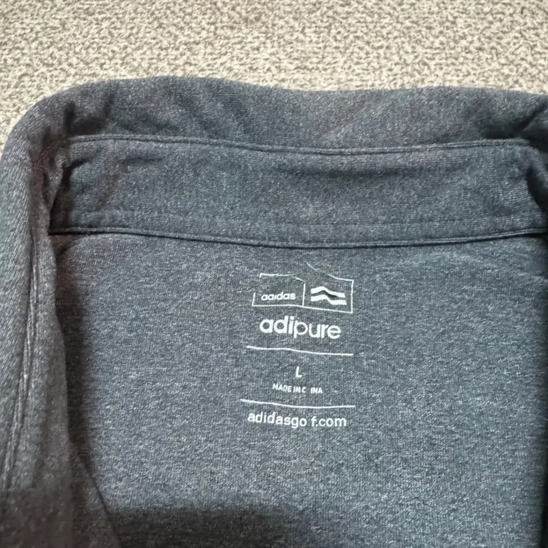 90 아디다스 아디퓨어 폴로 긴팔 카라티 상품이미지3