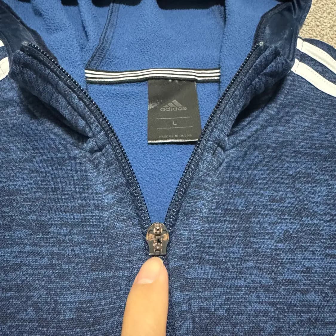 L 아디다스 후드집업 상품이미지6
