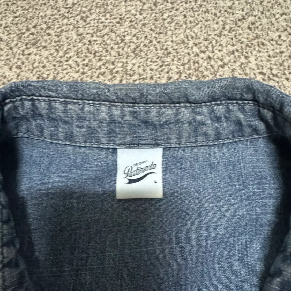 L 파르티멘토 데님 셔츠 상품이미지5