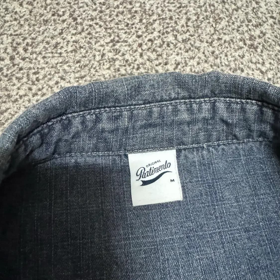 M 파르티멘토 데님 셔츠 상품이미지4