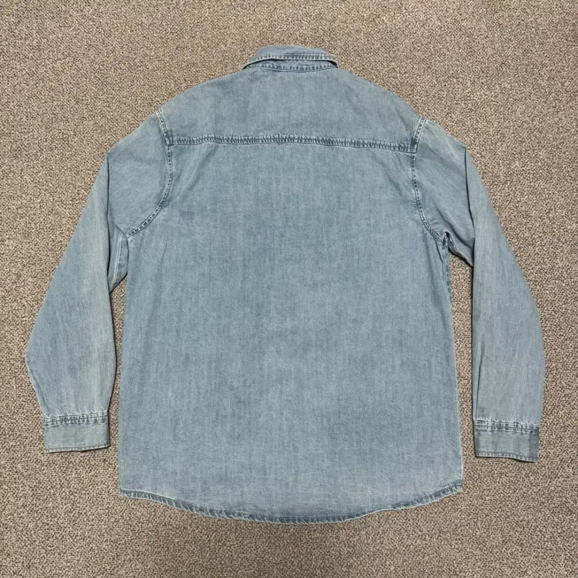 L 플랙 데님 셔츠 상품이미지6