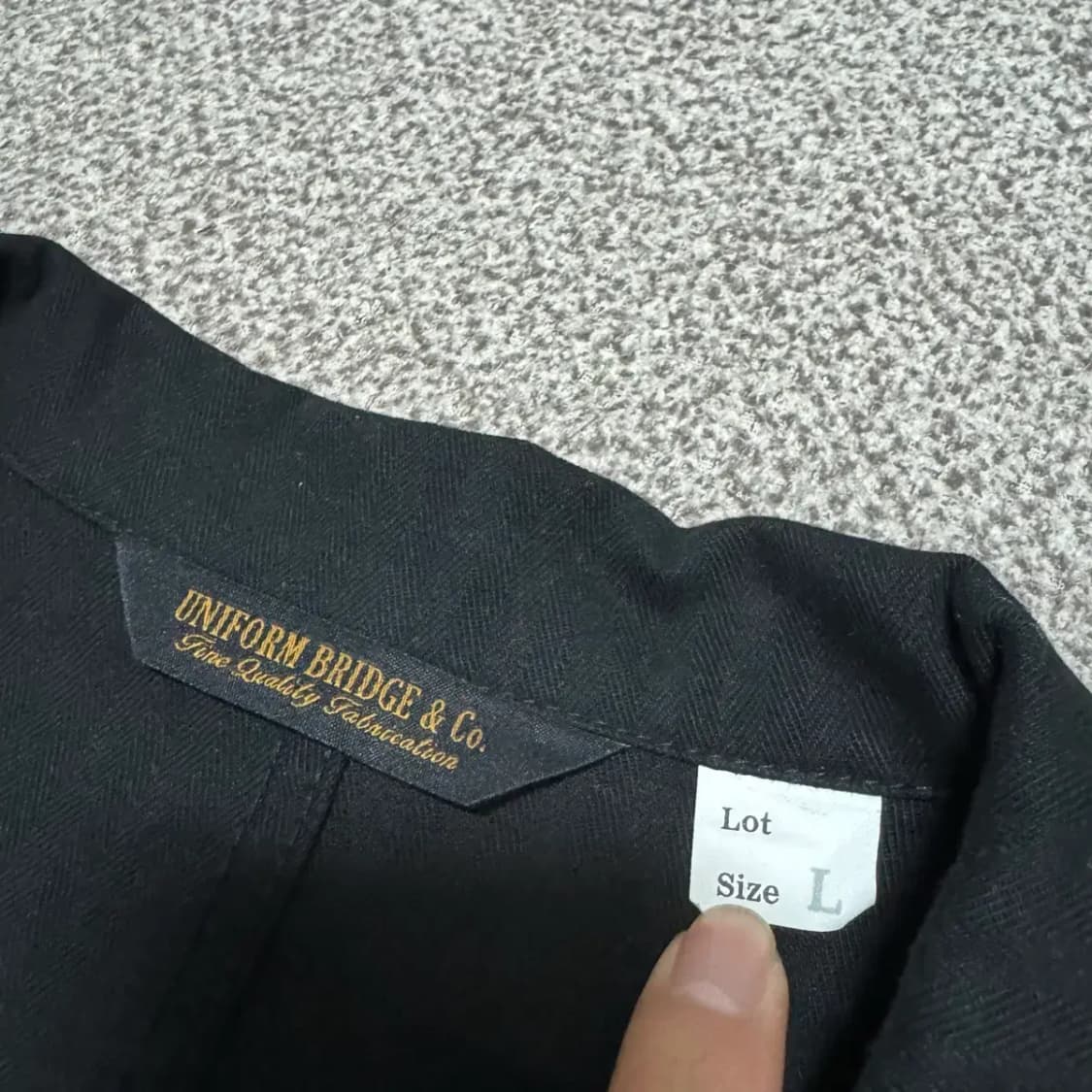 L 유니폼브릿지 데님 셔츠 상품이미지3