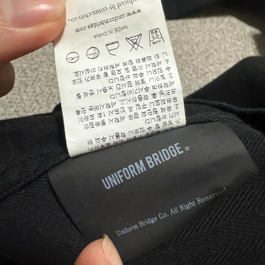 L 유니폼브릿지 데님 셔츠 상품이미지6