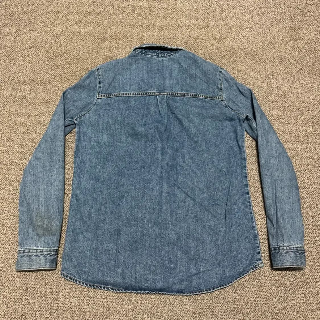 Xs 자라 데님 셔츠 상품이미지5