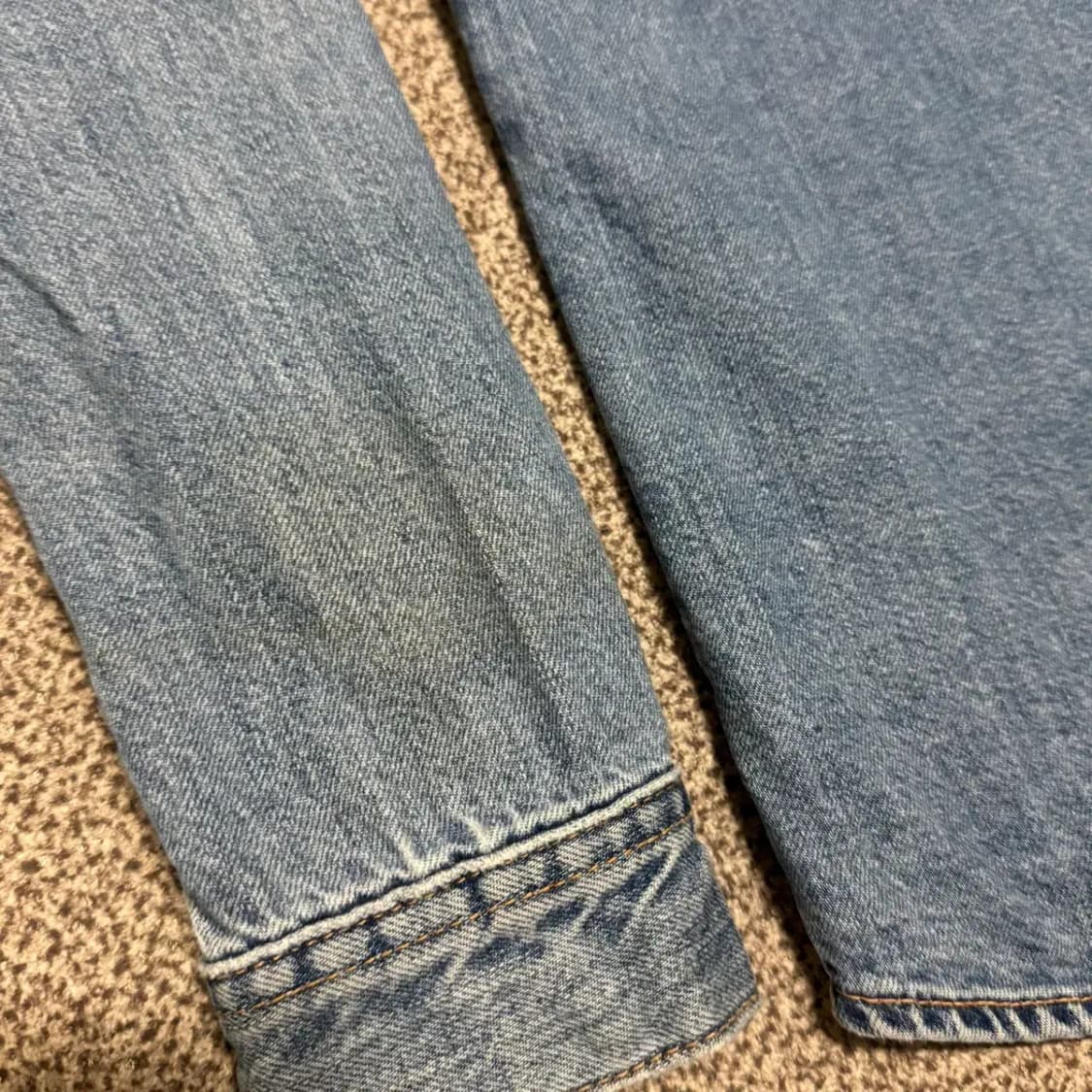 Xs 자라 데님 셔츠 상품이미지6