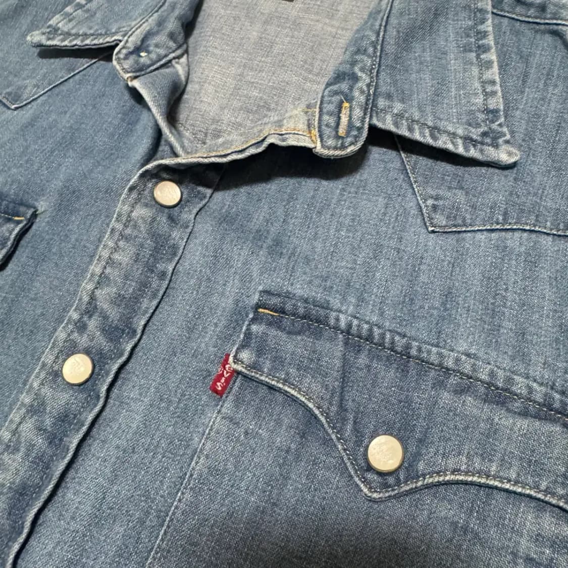 S 리바이스 데님 셔츠 상품이미지2