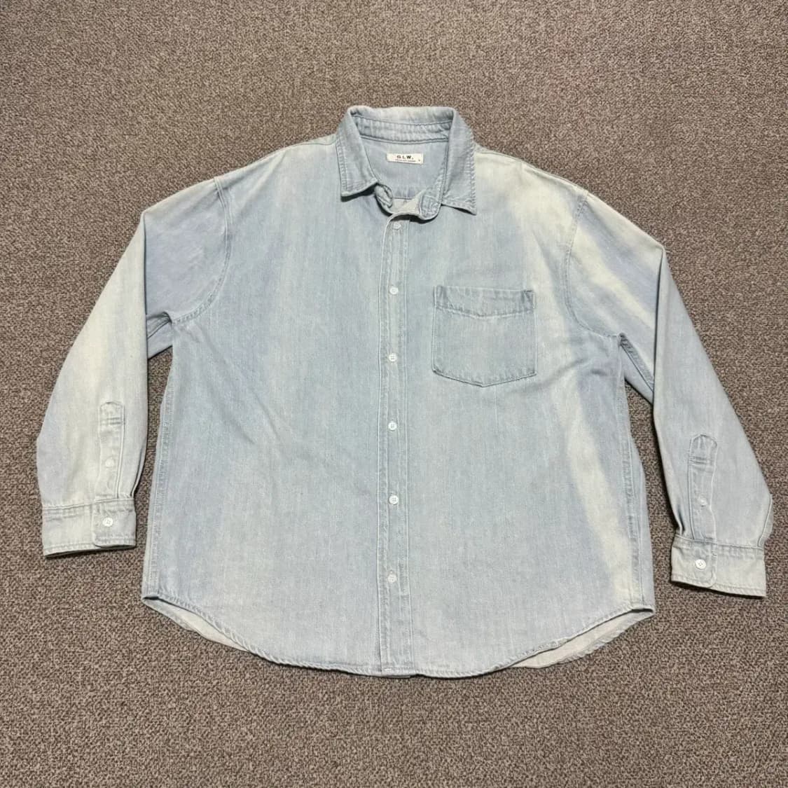 M 굿라이프웍스 GLW 데님 셔츠 상품이미지1