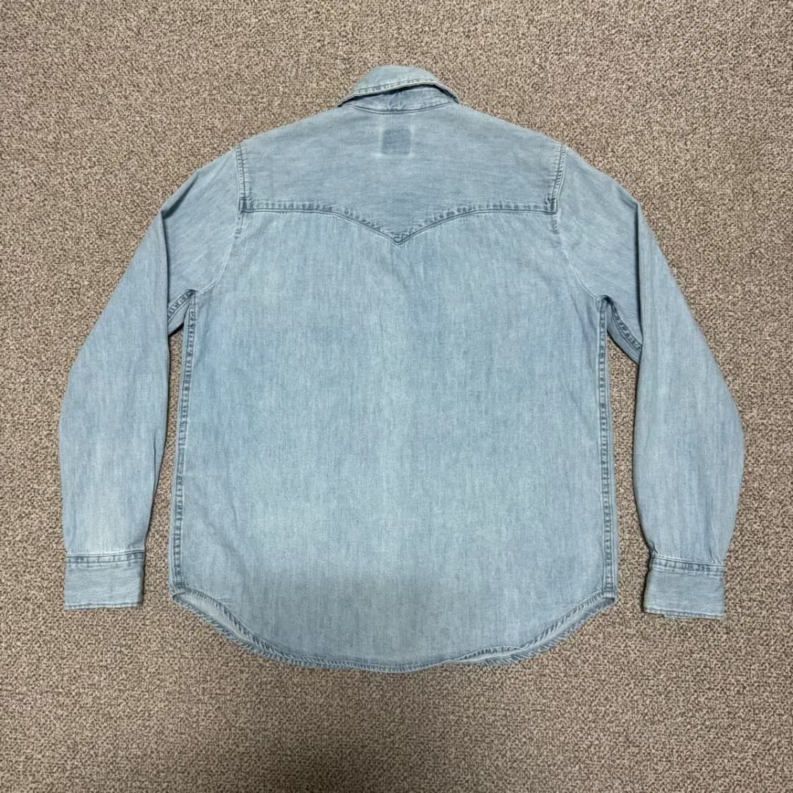 M 리바이스 데님 셔츠 여성 상품이미지7