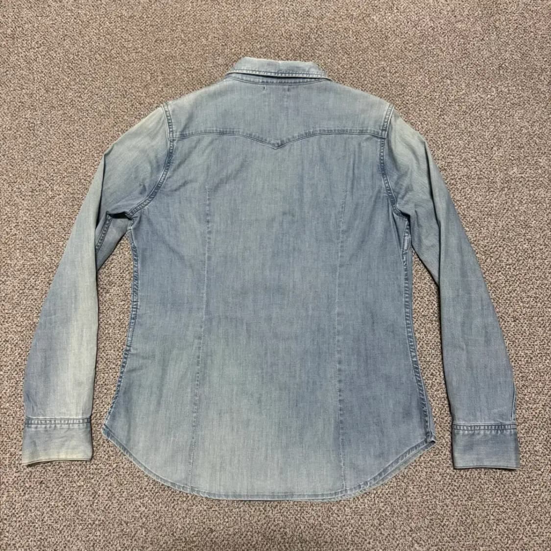 M 리바이스 데님 셔츠 여성 상품이미지7
