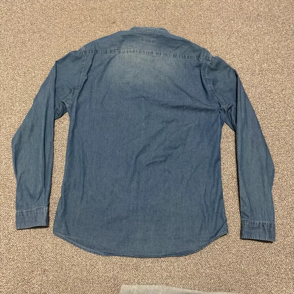 M 질스튜어트 데님 헨리넥 셔츠 상품이미지6