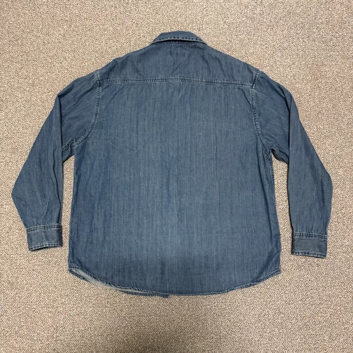 L 무신사스탠다드 데님 셔츠 상품이미지5
