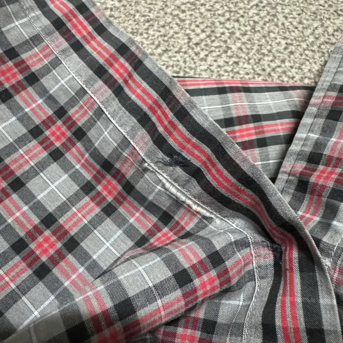 100 닥스 체크 셔츠 상품이미지5