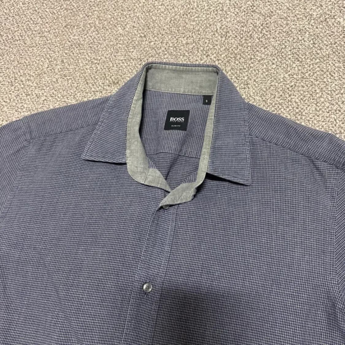 S 휴고보스 체크 셔츠 상품이미지2