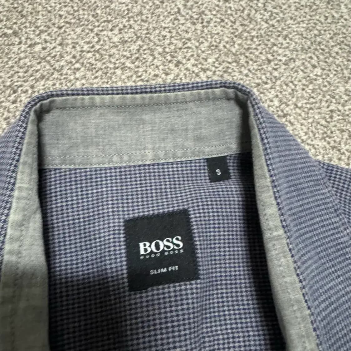 S 휴고보스 체크 셔츠 상품이미지3