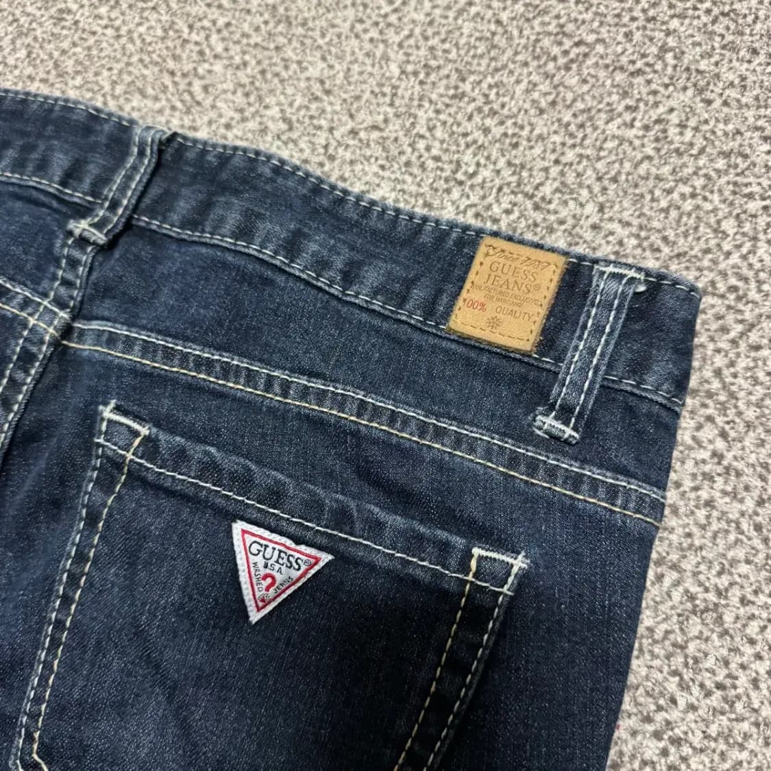 28 게스 진청바지 여성 상품이미지3