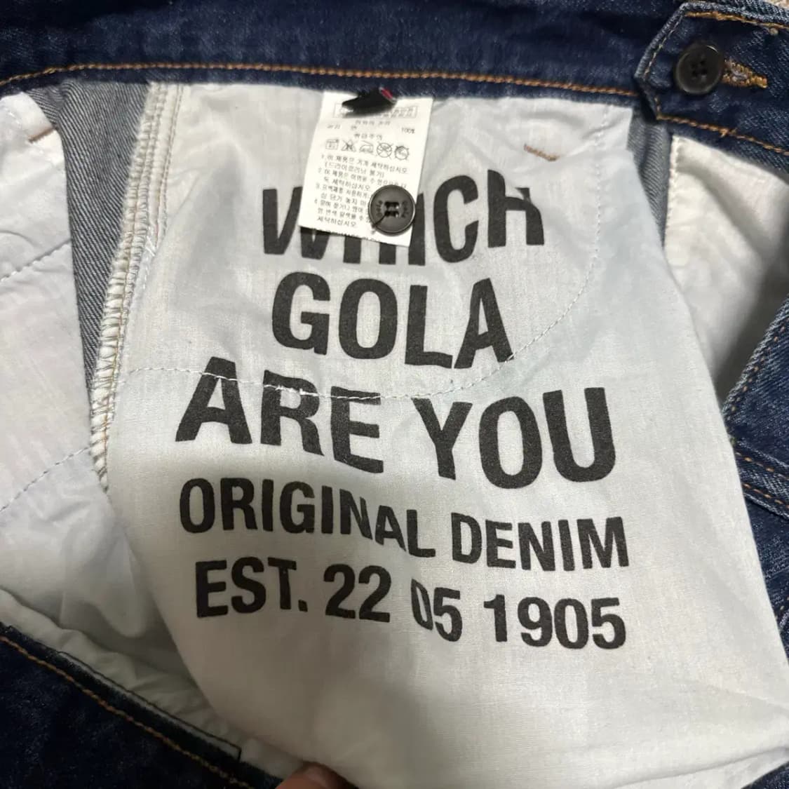 34 Gola 데님 팬츠 청바지 상품이미지7