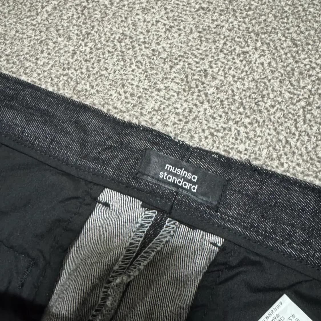 36 무신사스탠다드 데님 바지 상품이미지3